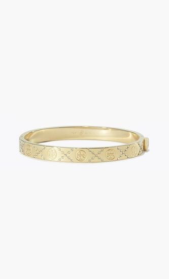 Icon T Monogram Pave Hinge Bracelet