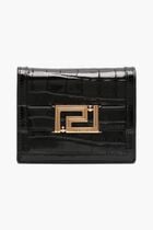 Greca Goddess Leather Wallet