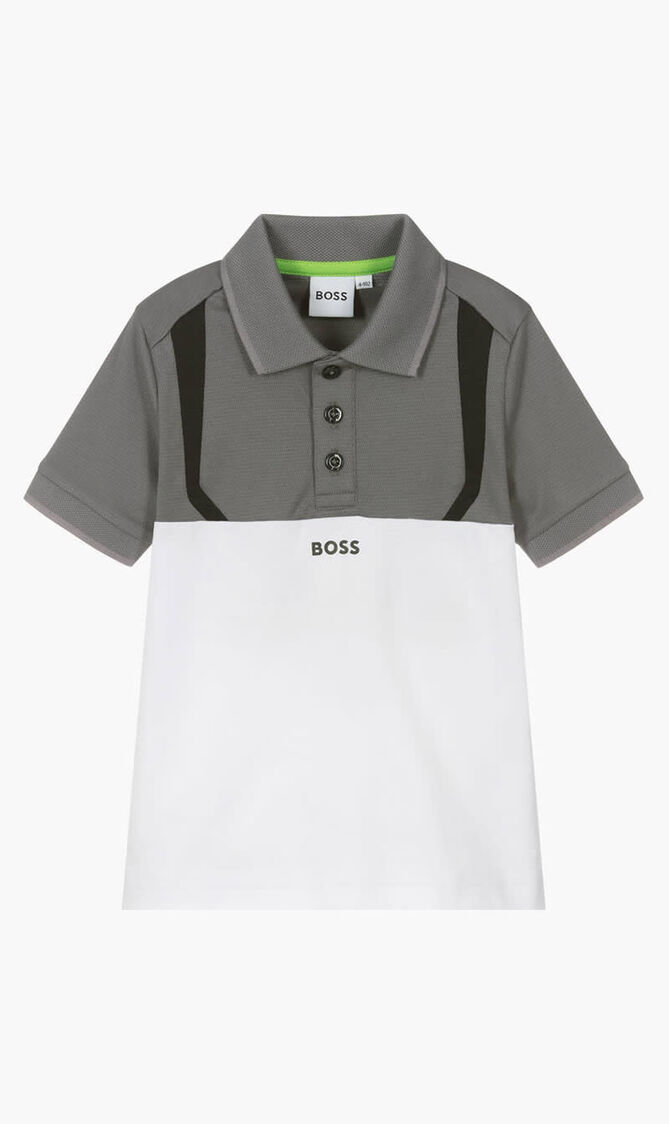 Colourblock Polo Shirt