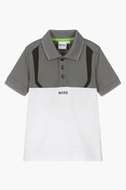 Colourblock Polo Shirt