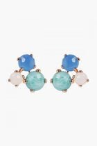 Triple Studded Earrings