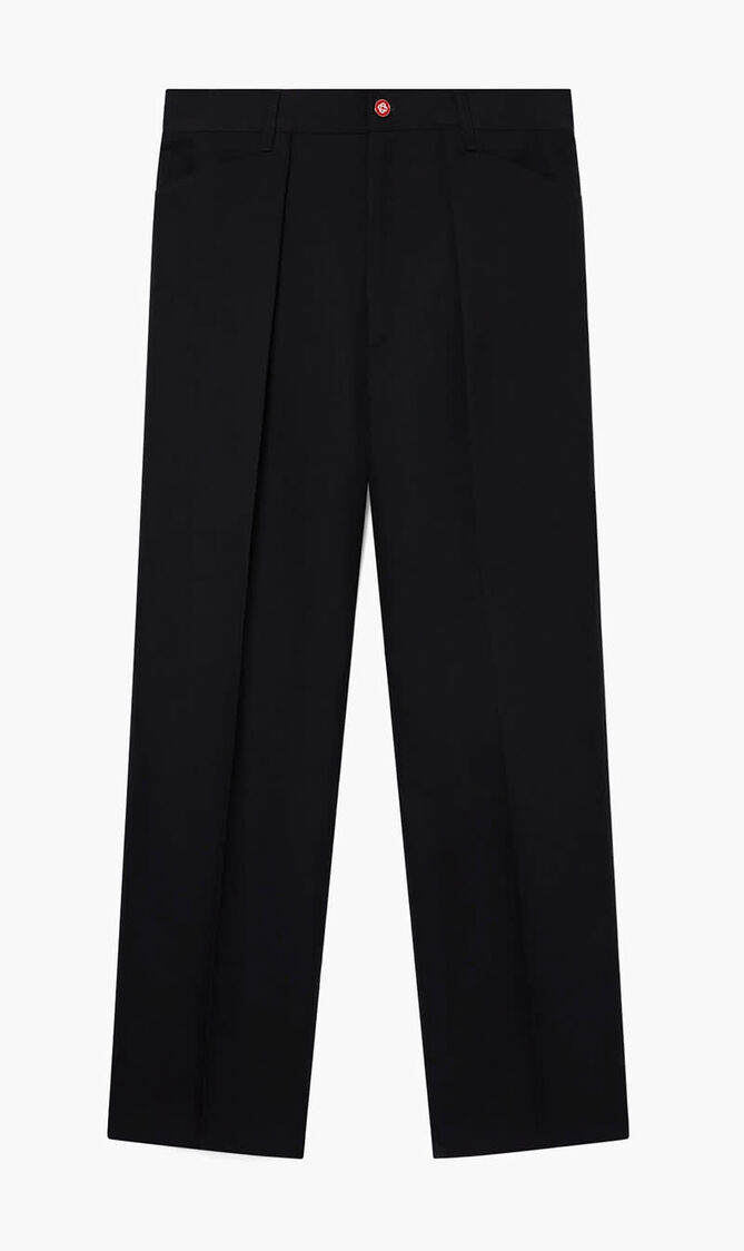 Pleated Chino Trousers