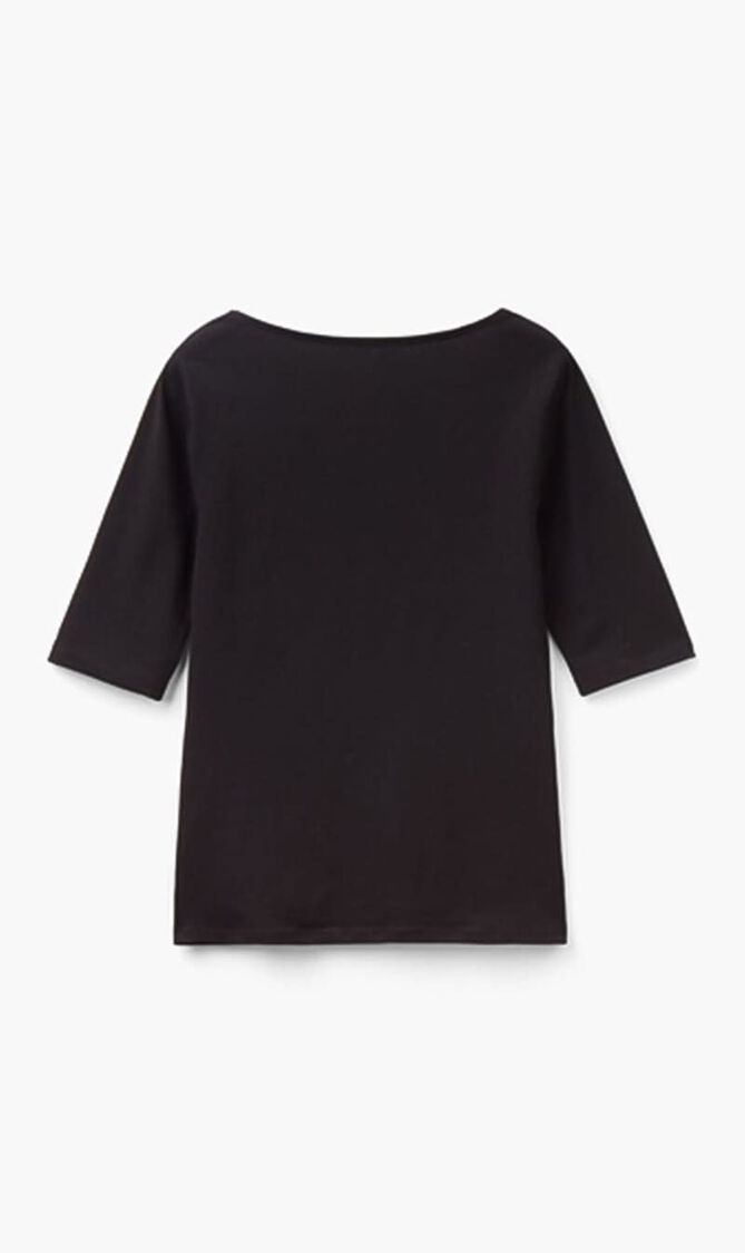 Stretch Cotton Fitted T-shirt