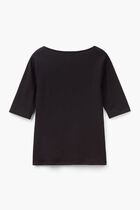 Stretch Cotton Fitted T-shirt
