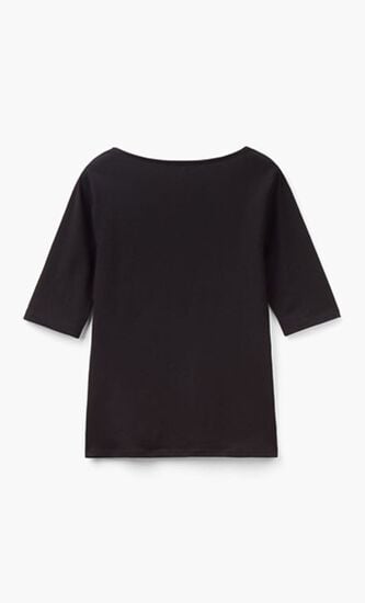 Stretch Cotton Fitted T-shirt