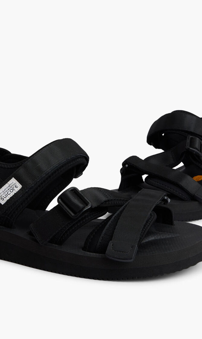 Kisee-V Strappy Slides