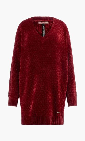 Chenille Relaxed Fit Sweater