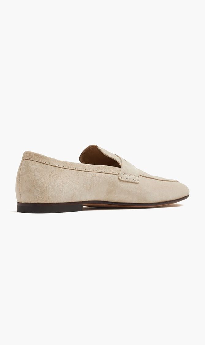 Suede Loafers