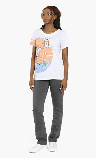 Cotton Print T-Shirt