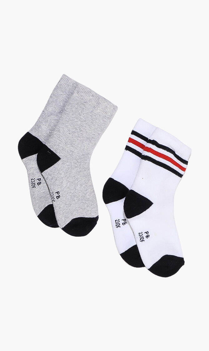 2-Pack Cotton-blend Socks