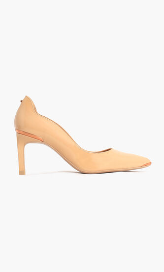 Ernil Leather Pointed Toe Pumps
