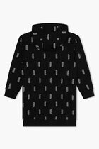Hooded Printed Dress
