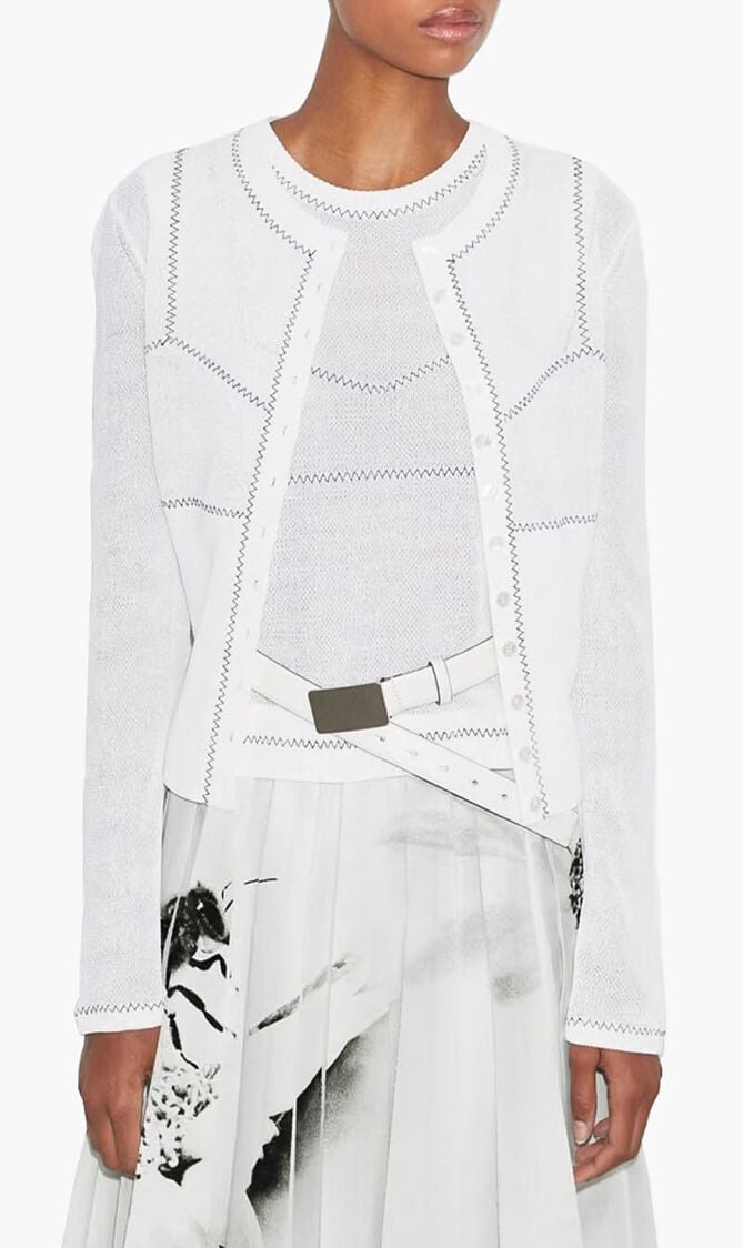 Mesh Cardigan