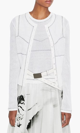 Mesh Cardigan