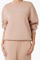 Viscose Rhinestone Sweatshirt