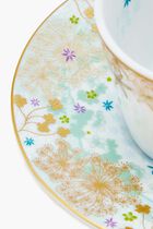 Coffee Cup & Saucer Blue Set Of 2