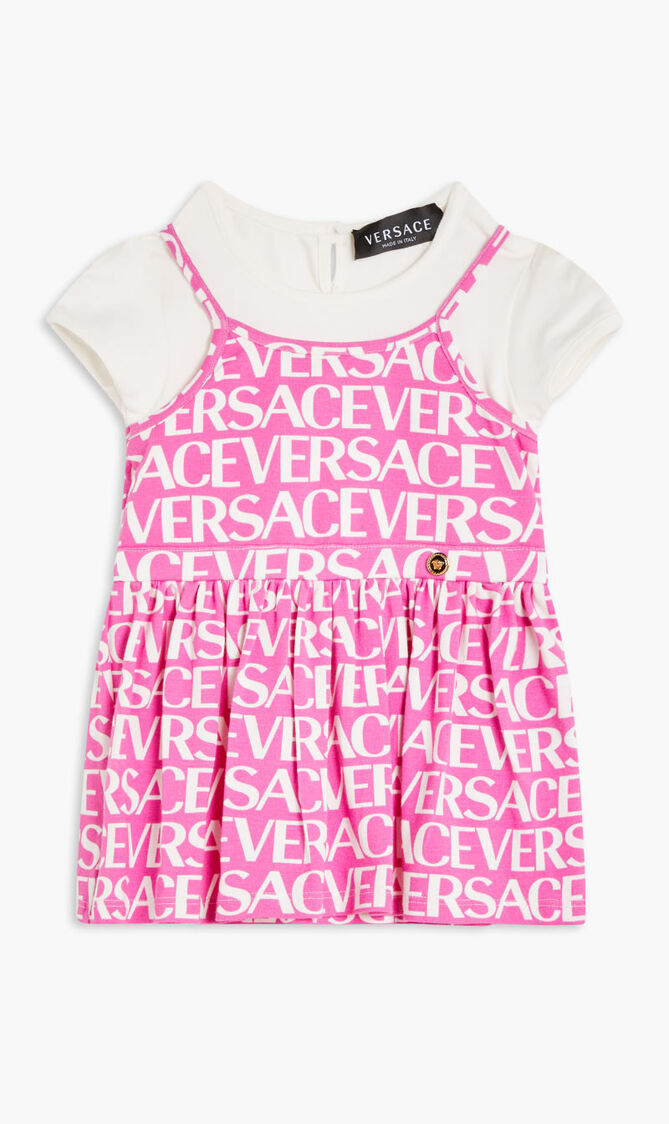 BG DRESS 2 IN 1 JERSEY AO REPEAT VERSACE