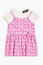 BG DRESS 2 IN 1 JERSEY AO REPEAT VERSACE