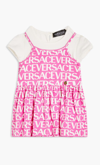 BG DRESS 2 IN 1 JERSEY AO REPEAT VERSACE