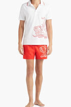 Printed Octopus Polo