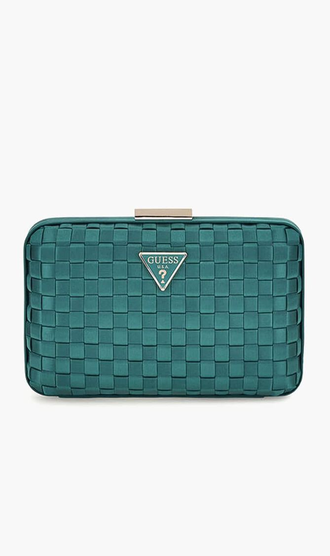Twiller Woven Clutch