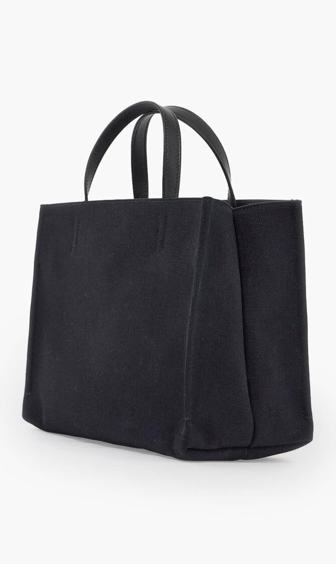 Signature Small Two-Way Cotton Tote Bag
