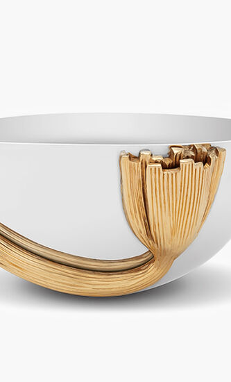 Deco Leaves Bowl