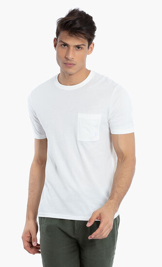 Regular Fit Cotton Solid T-Shirt