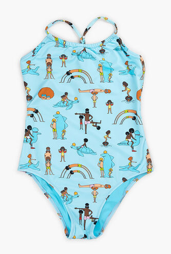 One-piece My Favorite Dad Swimsuit 