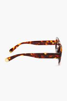 Medallion Oval Sunglasses