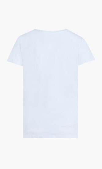 Embellish Logo Mid Organic Stretch Jersey T-shirt