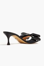 LE CADEAU NAPPA LEATHER KITTEN HEEL MULES (65MM)