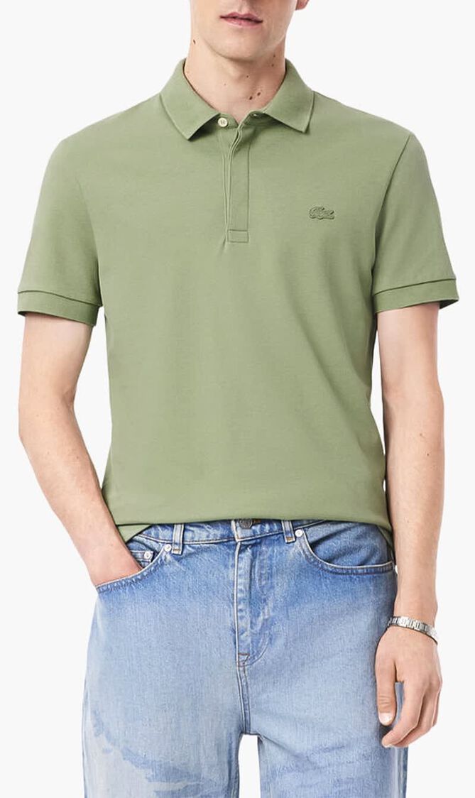 Regular Fit Paris Stretch Pique Polo Shirt