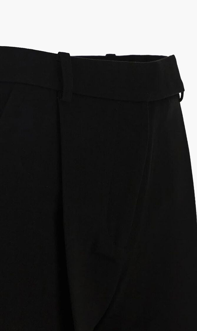 BLACK CREPE TROUSERS