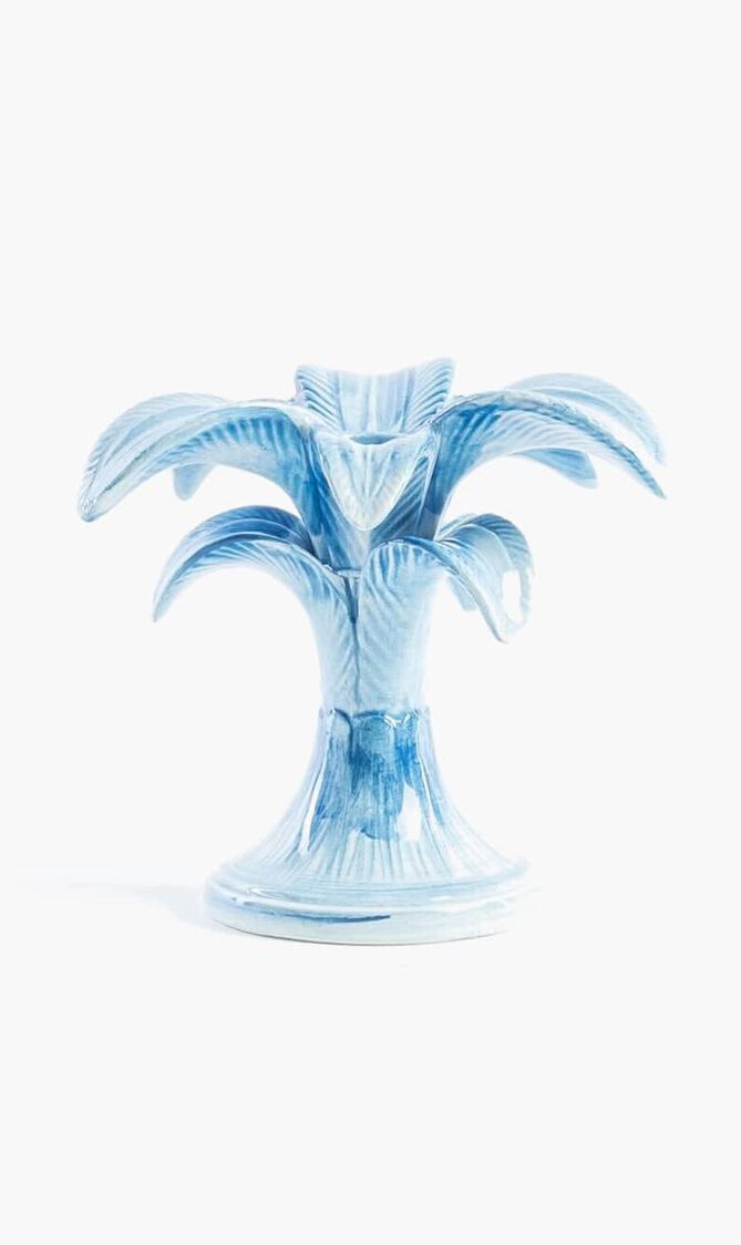 Palm Trees Candle Holder Small