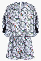 Rainbow Birds Viscose Playsuit