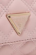 Quilted Convertible Crossbody Bag