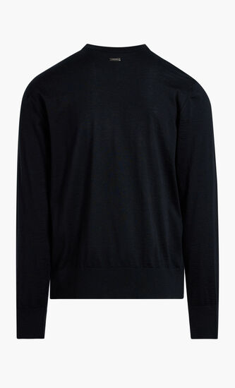 LIGHT CASHMERE LONG SLEEVES ROUND-NECK
