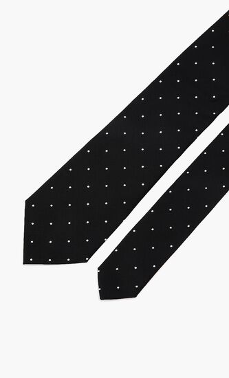 Wide Dots Silk Tie