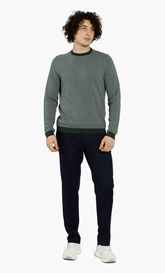 Geo Print Sweater