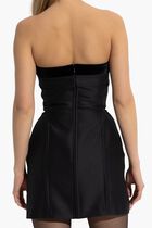 Couture Strapless Mini Dress