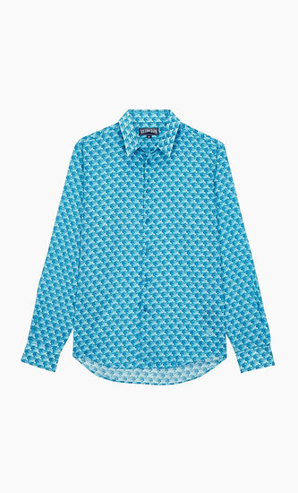 Printed Wave Shirt