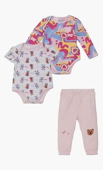 3 Piece Bodysuit Set