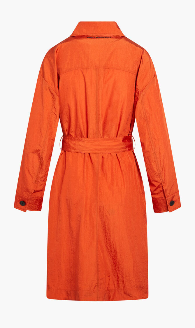 Technical Coat With Belt