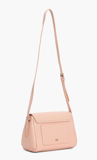 Snake Logo Crossbody Bag