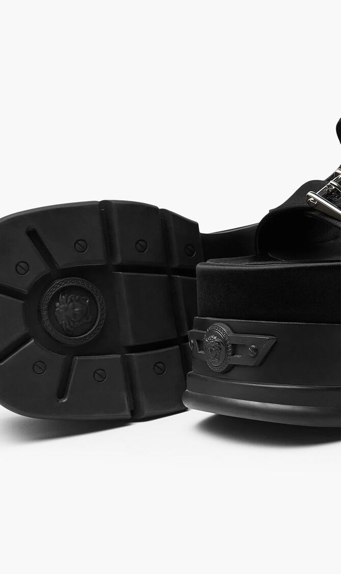 PLAIN DOUBLE PLATFORM SANDAL