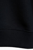 SWEATSHIRT TESSUTO FELPA GARZATA CON RICAMO MEDUSA A TRE FILI
