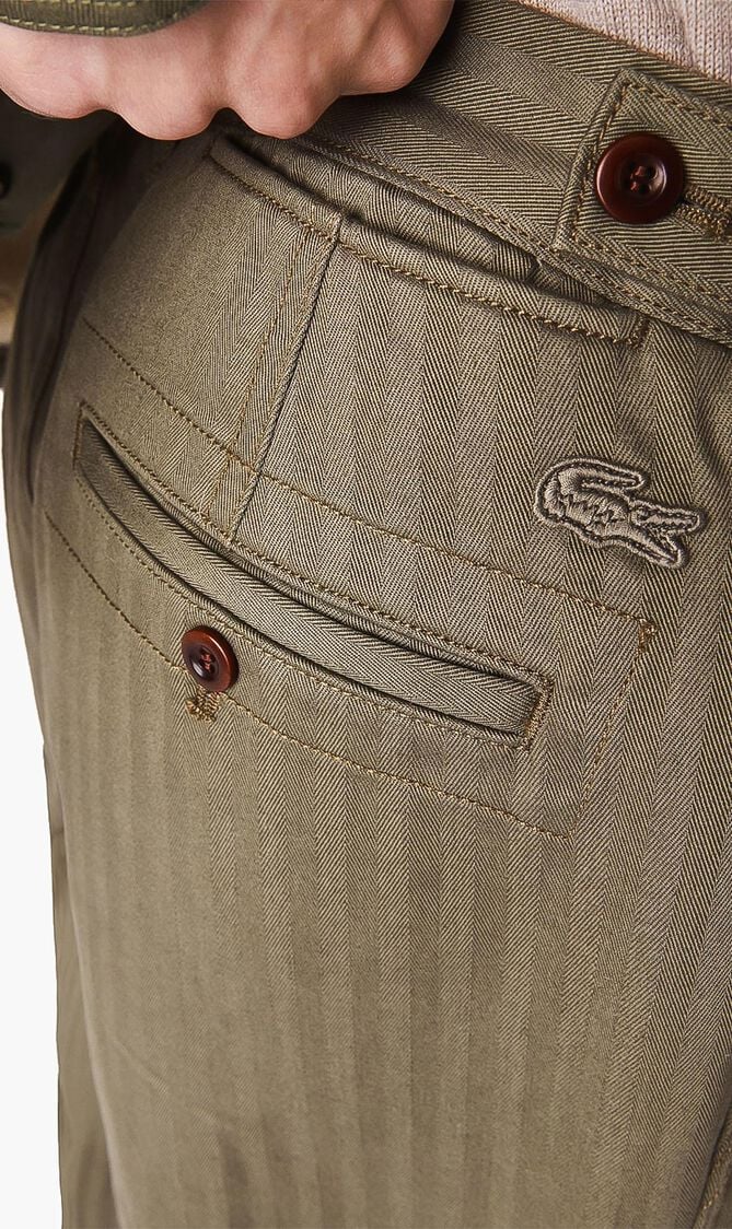 Textured Cotton Cargo Pants Textured Cotton Cargo Pants