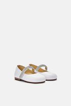 SINGLE STRAP SWAROVSKI CRYSTAL EMBELLISHED BALLERINA