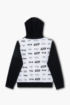 Contrast Hood Sweatshirt